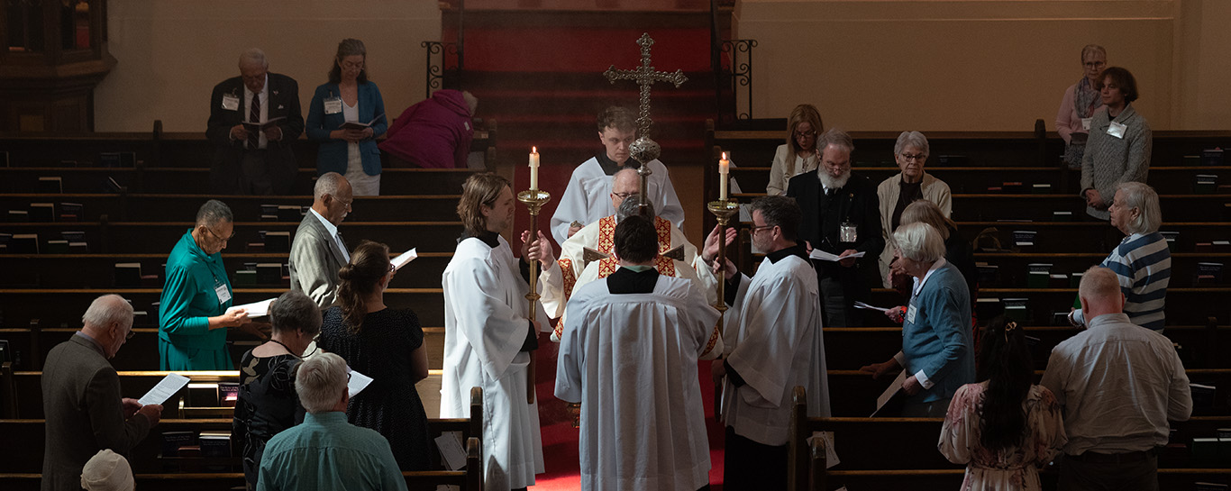 Gospel reading during Ascension, May 17, 2026