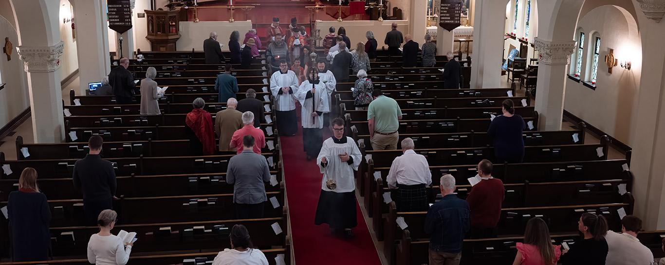 Pentecost procession