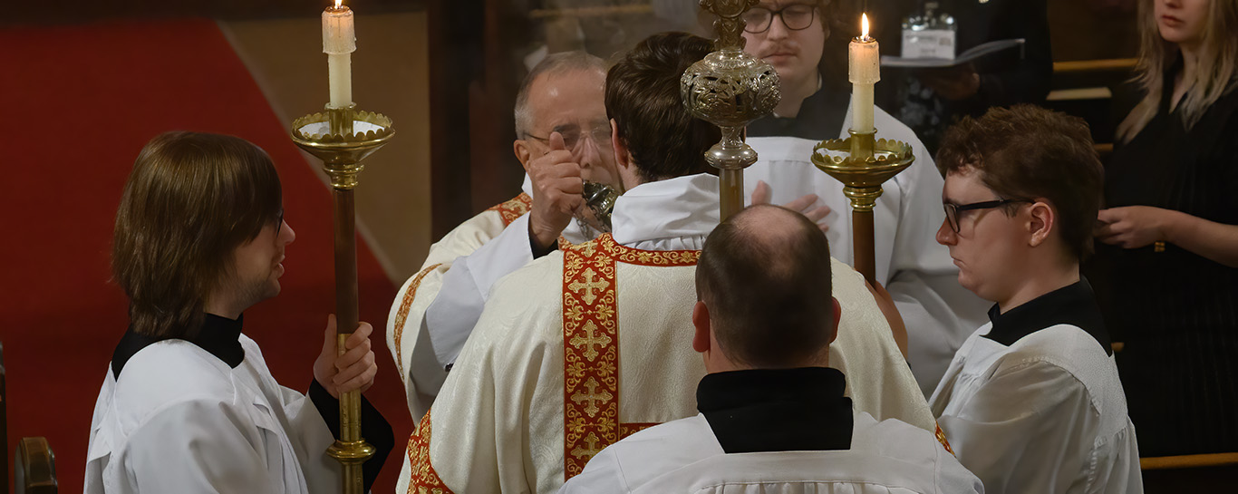 Gospel reading on Trinity Sunday