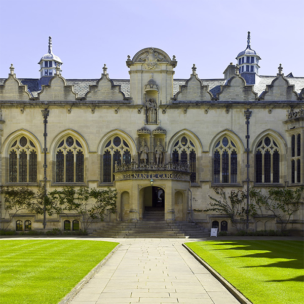 East range of First Quad at Oriel College, Oxford