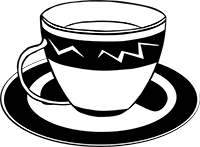 Illustration of a teacup