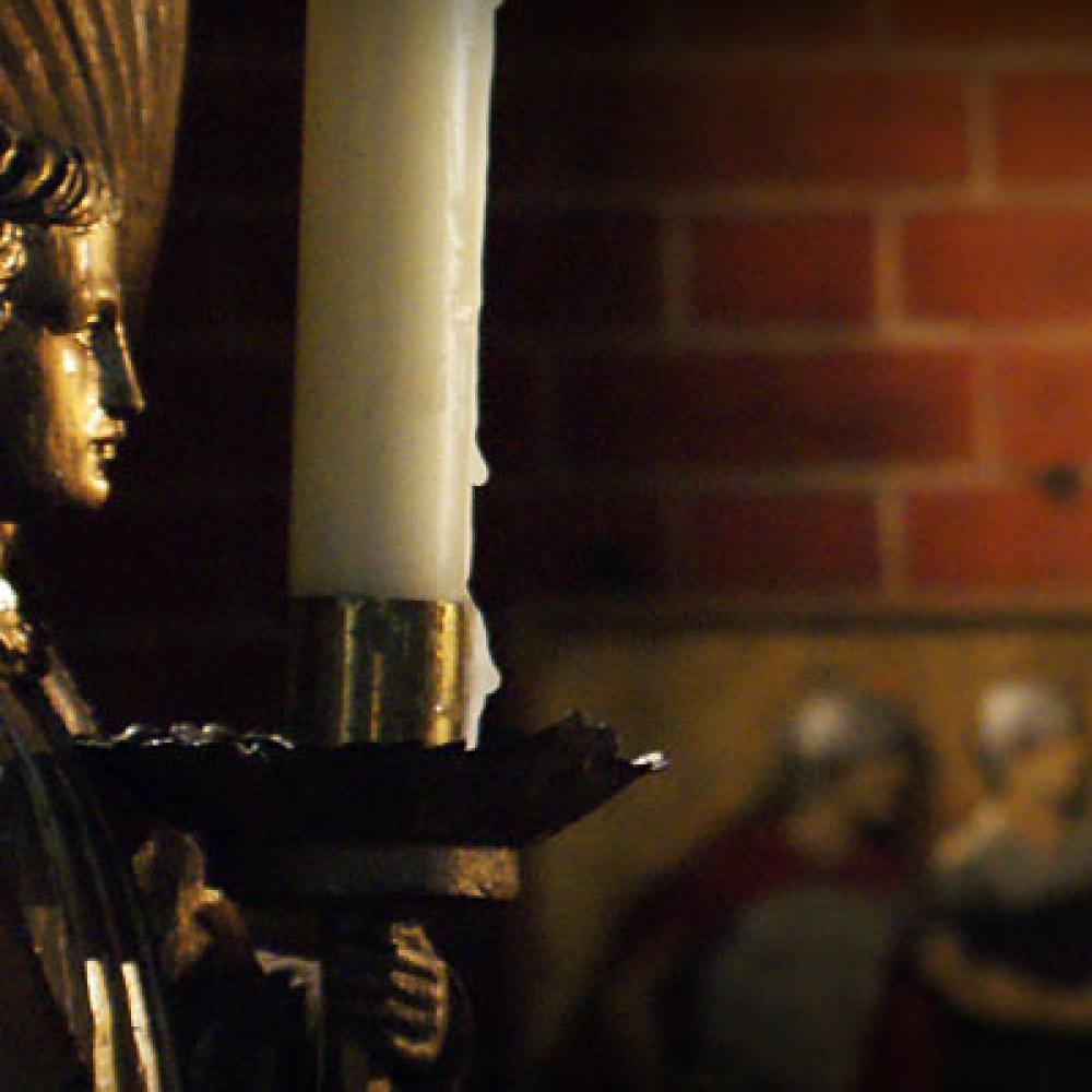 Detail of candle holder